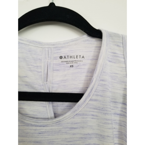 ATHLETA essence spacedye tie back tank top - Picture 6 of 11
